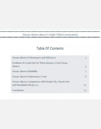 nissan almera buyers guide (2011-2019)